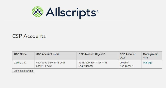 EPrescribe ID me IDP Linking Process